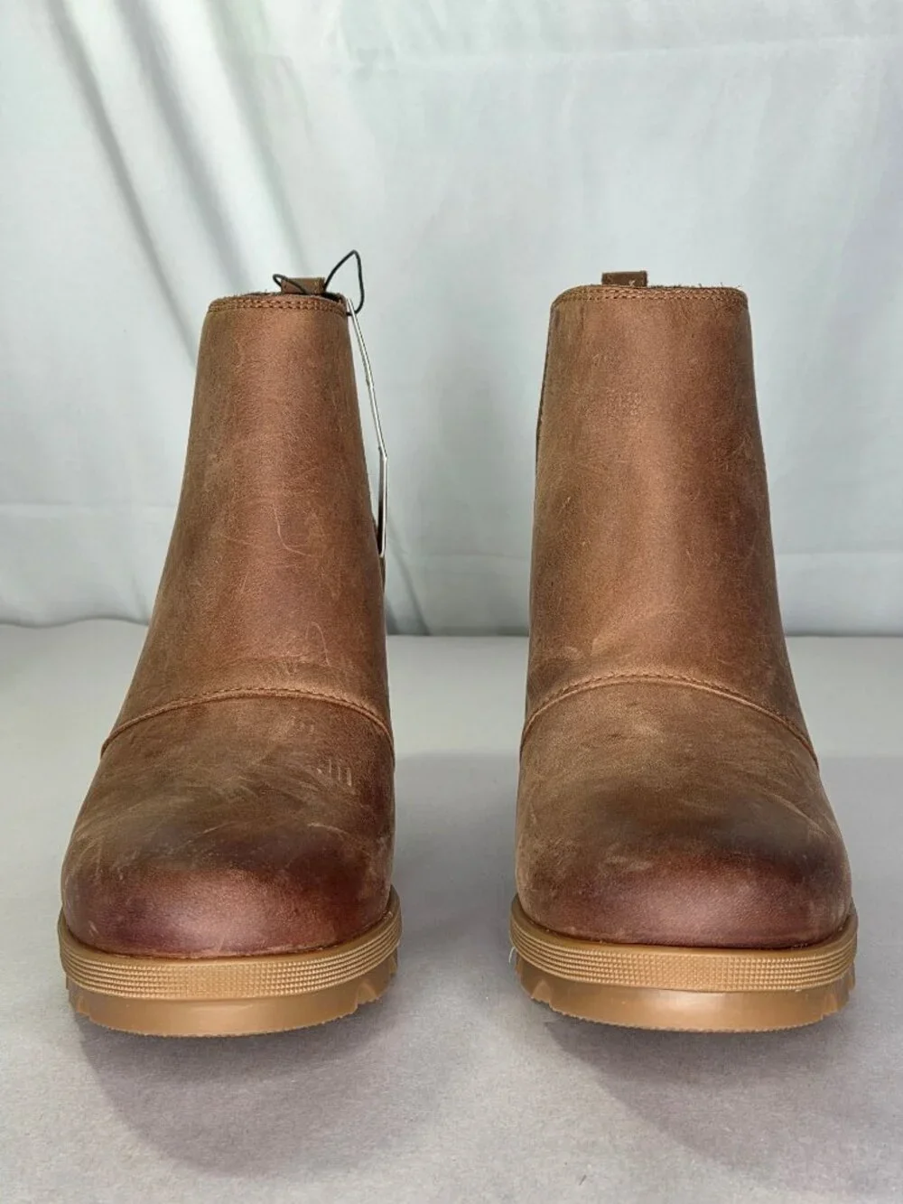 Sorel Joan Rhapsody Chelsea Rain Boots - Tan, Size: 9